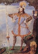 Nicholas Hilliard Portrait of George Clifford Earl of Cumberland china oil painting reproduction